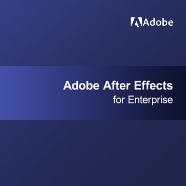 Adobe After Effects pre podniky