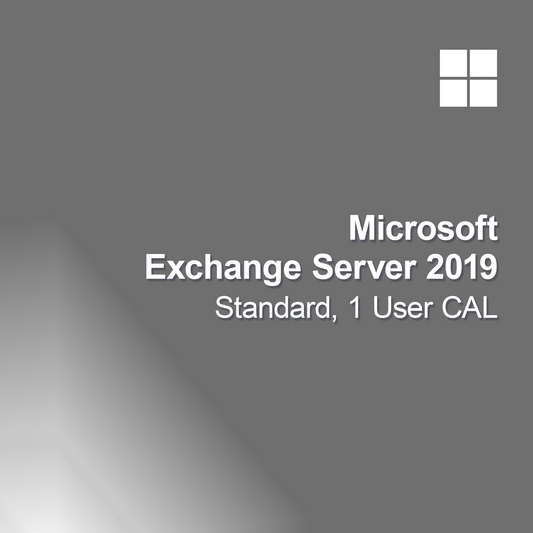 Microsoft Exchange Server 2019 Standard, 1 Άδεια Χρήστη CAL