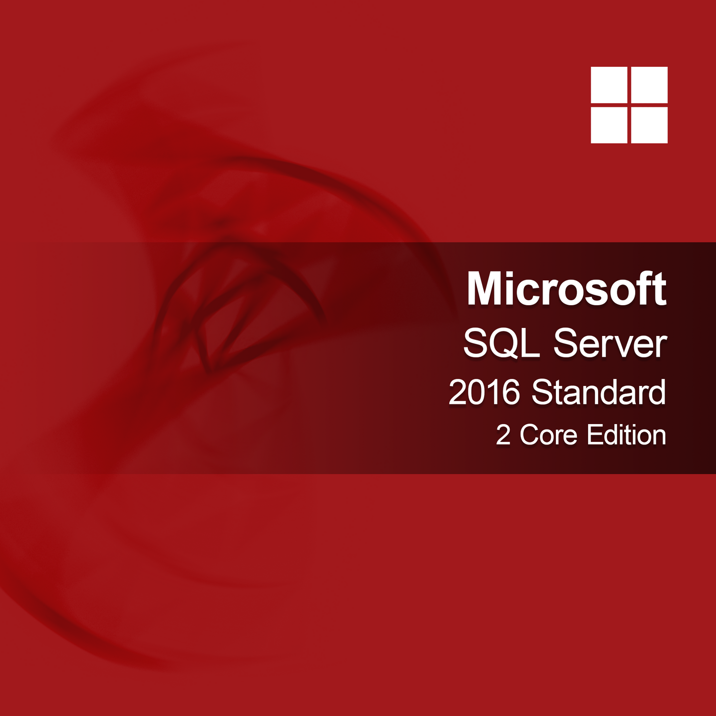 Microsoft SQL Server 2016 Standard - 2-kärnig utgåva