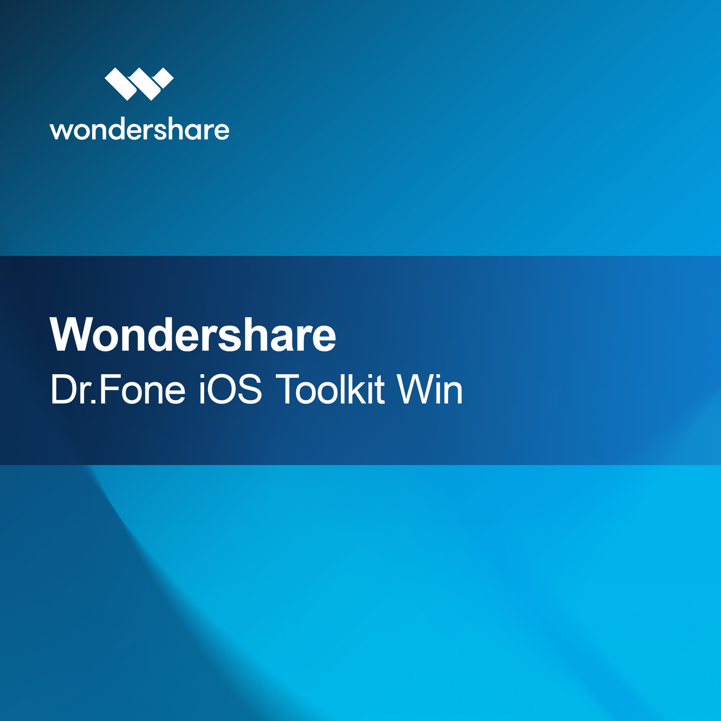 Wondershare Dr.Fone Boîte à outils iOS Win