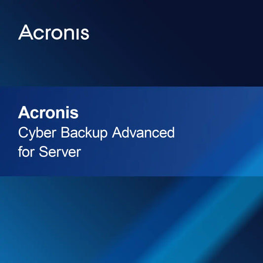 Acronis Cyber Protect Edistynyt Palvelin