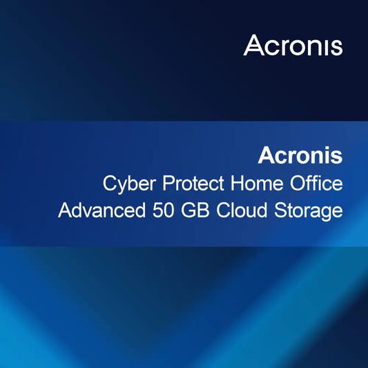 Acronis Cyber Protect Home Office Advanced 50 GB Cloudopslag