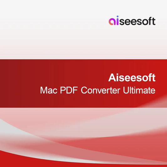 Aiseesoft Mac PDF-muunnin Ultimate