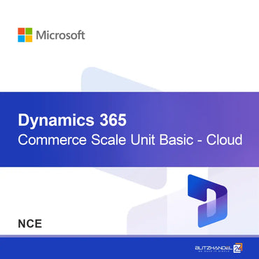 Dynamics 365 Commerce Scale Unit Basic - Felhő (NCE)