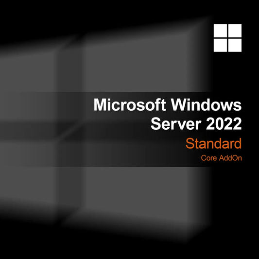 Microsoft Windows Server 2022 Πρόσθετο Standard Core