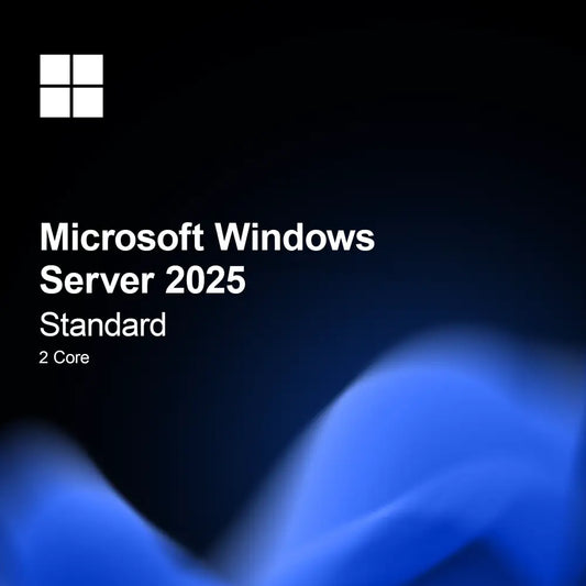 Microsoft Windows Server 2025 Стандарт 2 ядра