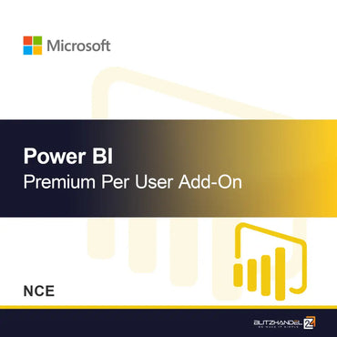 Power BI Premium Přídavek na uživatele (NCE)