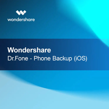Wondershare Dr.Fone - Δημιουργία Αντιγράφων Ασφαλείας Τηλεφώνου (iOS)