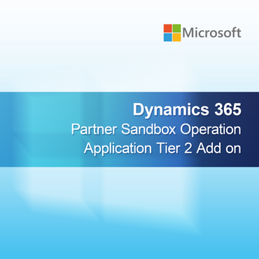 Dynamics 365 -kumppanin hiekkalaatikkotoiminnan sovellustaso 2 lisäosa