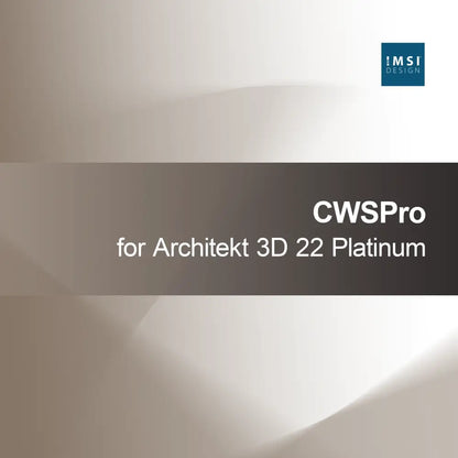 CWSPro per Architekt 3D 22 Platinum